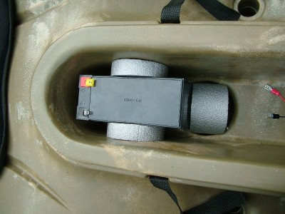 003 - Batterie provisorisch.JPG (129.86 KiB) 10369 mal betrachtet Die Batterie wird noch wasserdich verpackt