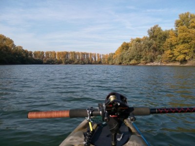 Acht Meter Wasser unterm Hintern und ein leicht mulmiges Gefühl...